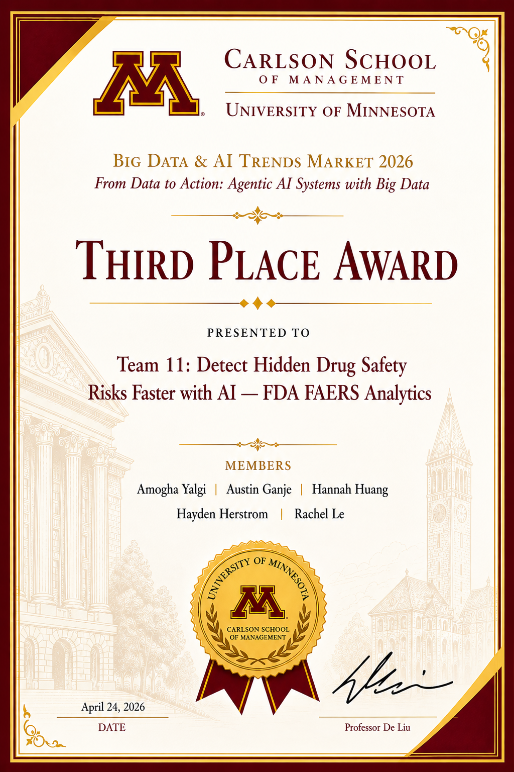 Team 11 - Detect Hidden Drug Safety Risks Faster with AI — FDA FAERS Analytics